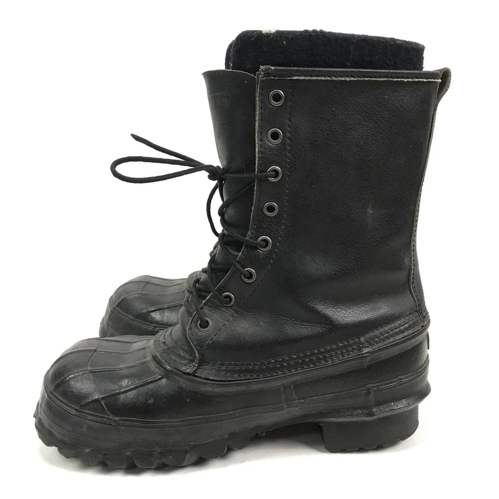 Lacrosse Outdoorsman‎ Steel Shank Mens Size 7 Waterproof Boots Work Hiking Black